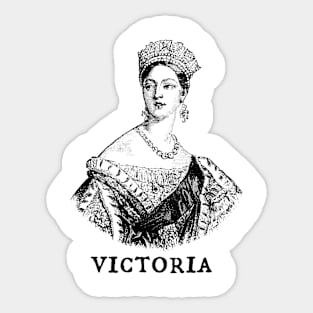 Queen Victoria Sticker